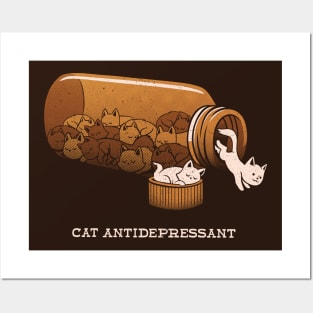 Cat Antidepressant by Tobe Fonseca Posters and Art